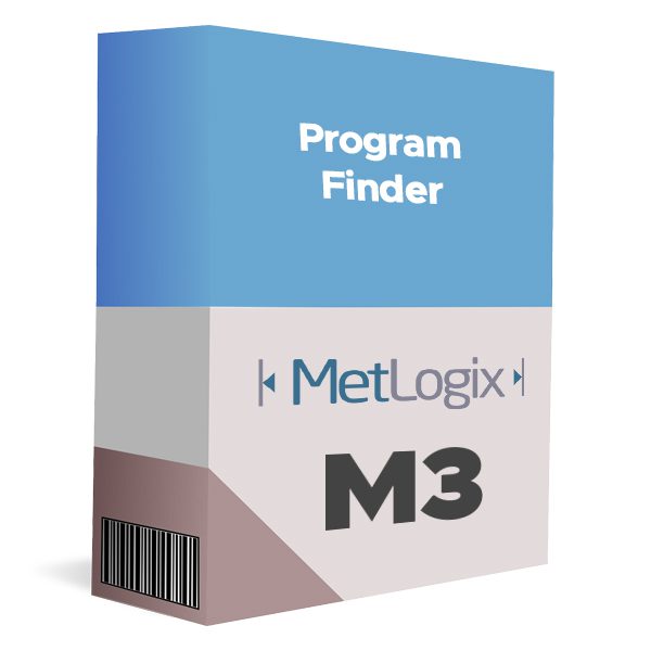 MetLogix M3 - Program Finder